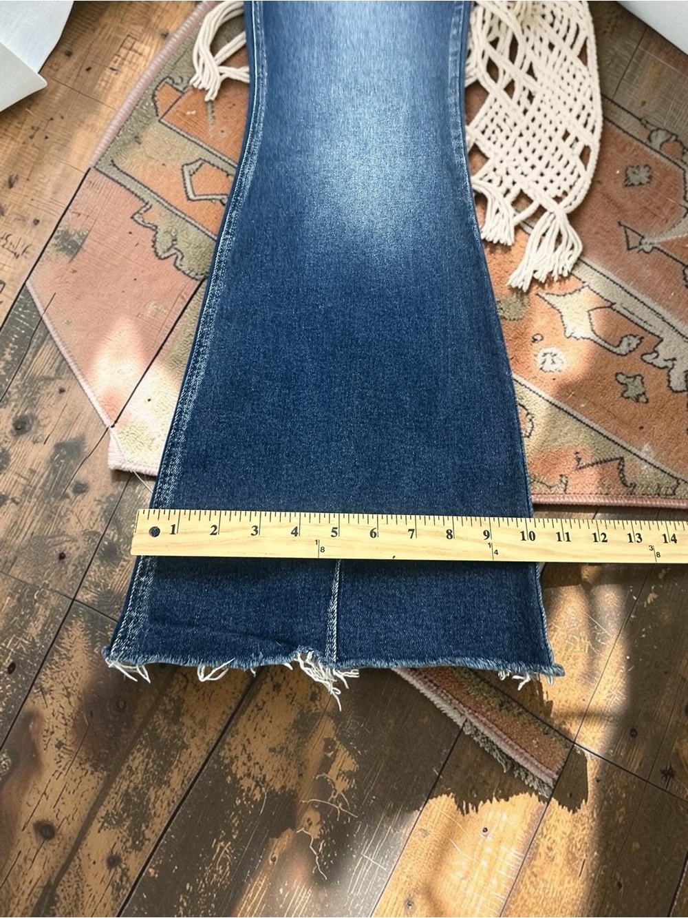 Kancan Button Fly Flare Jeans. Size: 15 - Picture 10 of 12